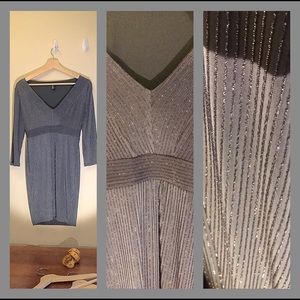 Forever 21 Gray Cocktail Dress
